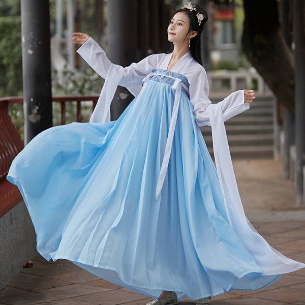hanfu blue